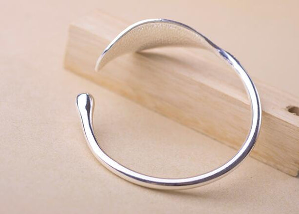 Open Leaf Cuff Bracelet