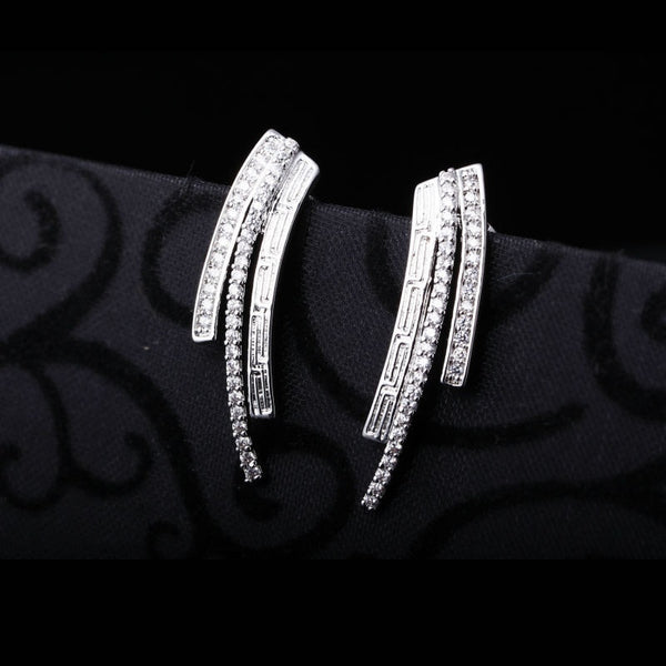 Fancy Crystals Knot Jewelry Set